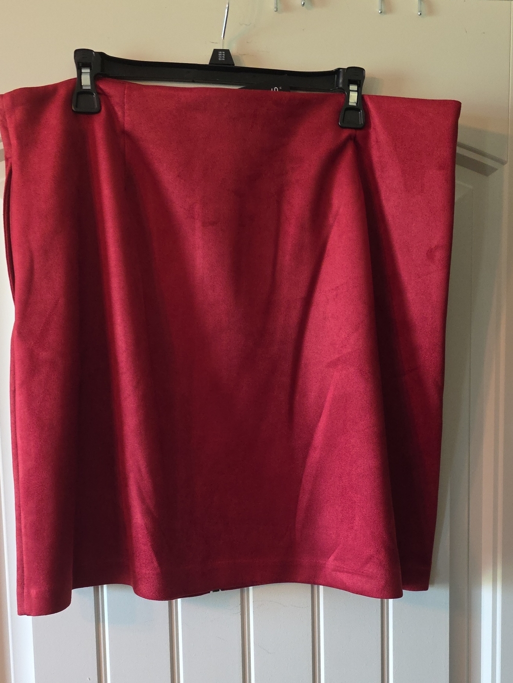 Jones New York Rich Crimson A-Line Skirt